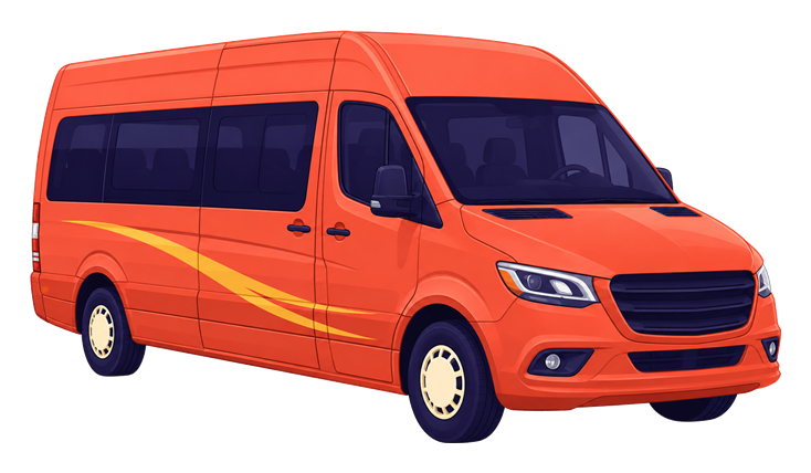 Sprinter van exterior
